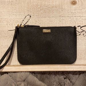Black Kate spade wristlet